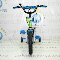 Sepeda Anak Wimcycle Hot Wheels 12 Inci Lisensi