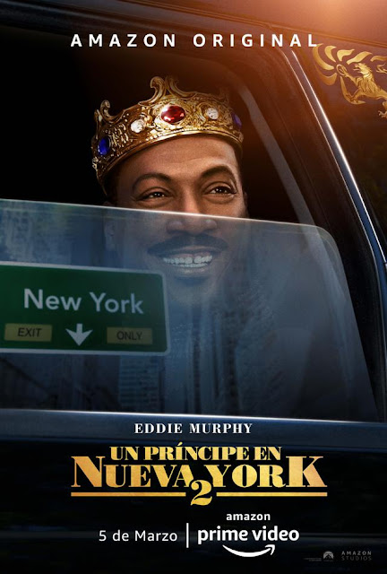  Revelan póster oficial de "Un príncipe en Nueva York 2" con Eddie Murphy