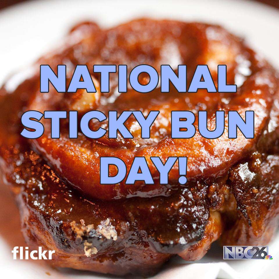 National Sticky Bun Day Wishes Images download