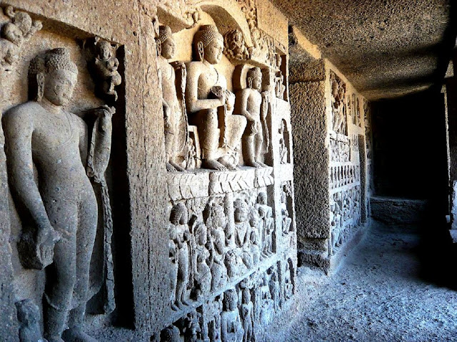 Элефанта, остров пещерных храмов культа Шивы