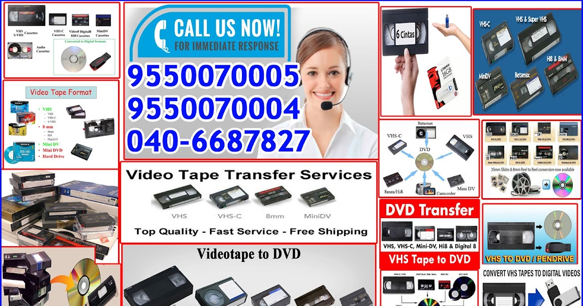 VCR VHS Cassette to DVD Conversion,HI8 VCR VHS Cassette DVD,VIDEO