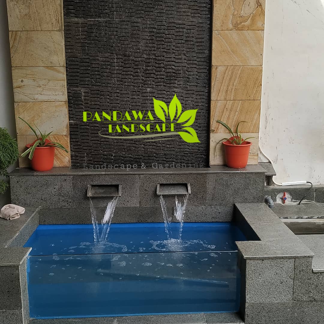 48 Model kolam ikan kaca minimalis depan rumah