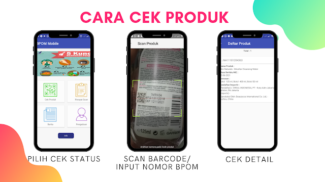 cara menggunakan bpom mobile