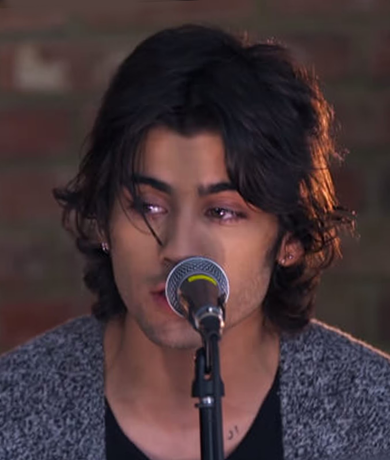 Zayn Malik with Long Hair Hairstyles Spot