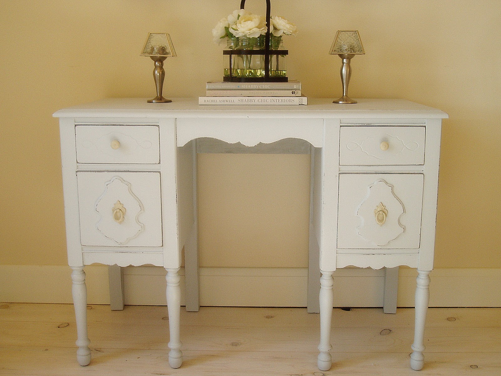 The Cottager my french blue vintage desk