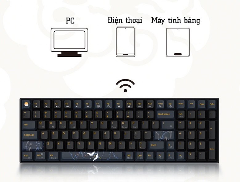 Bàn phím Newmen Gaming không dây GM1000 21 ckeditor 3658462