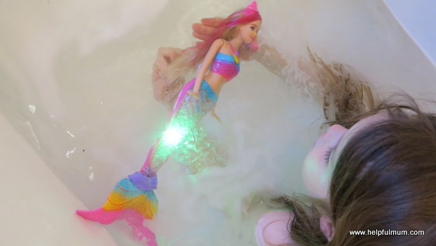rainbow barbie mermaid