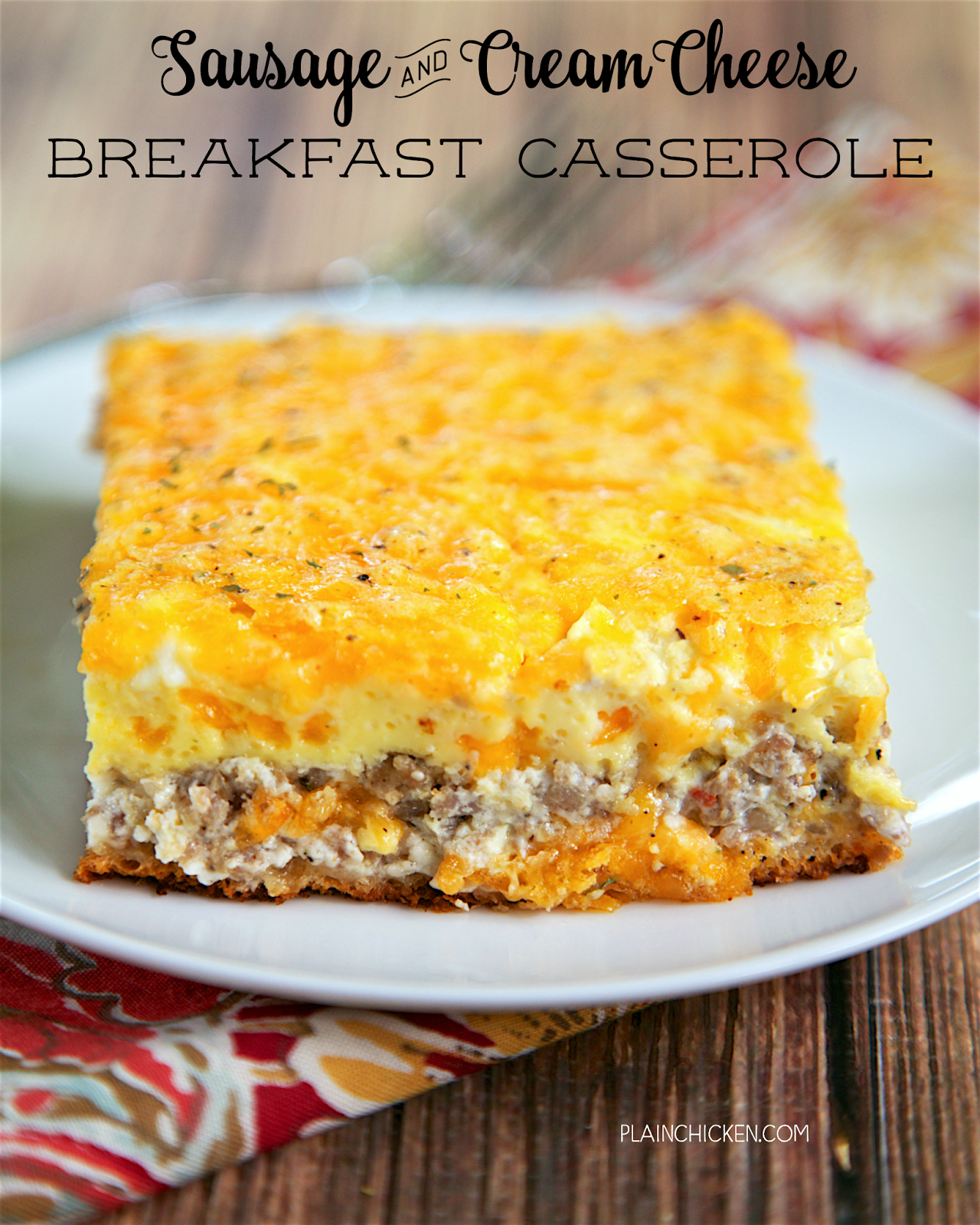 Sausage And Cream Cheese Breakfast Casserole Plain Chicken sausage-and-cream-cheese-breakfast-casserole-plain-chicken