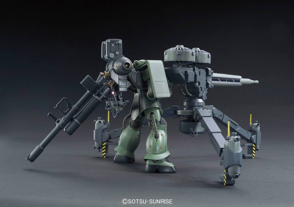 GUNDAM GUY HG 1/144 Zaku II + Big Gun [Gundam Thunderbolt Anime Ver