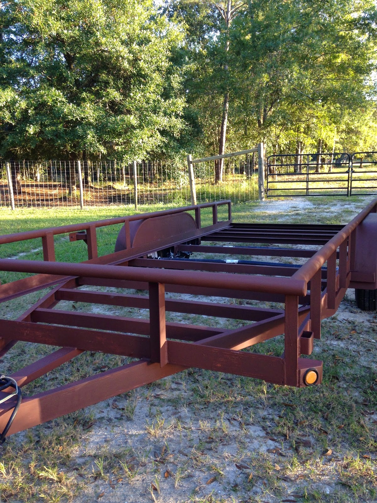 Life at The Lazy W Ranch Rebuilding our utility trailer