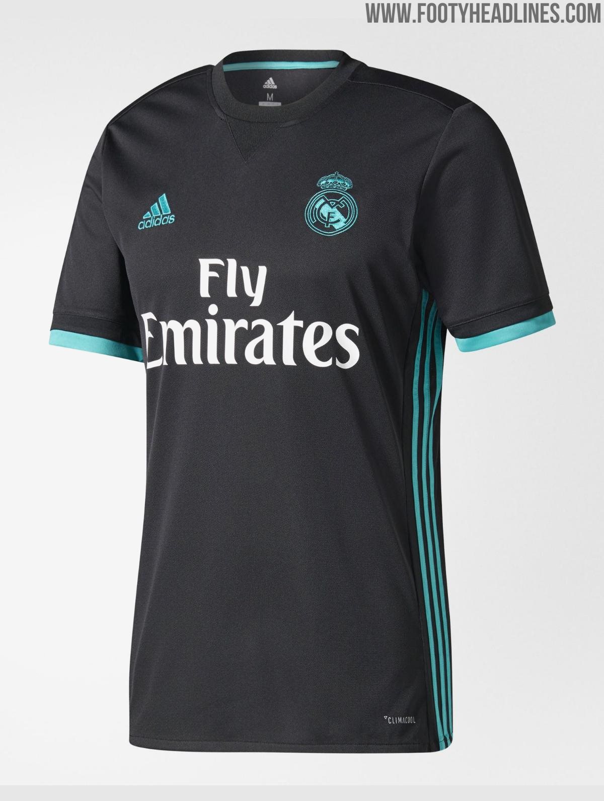 LEAKED: Black / Pink Real Madrid 20-21 Third Kit Design - Footy Headlines