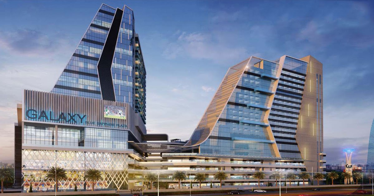 Galaxy Blue Sapphire Plaza shopping mall in Gaur City Noida - Gaur City