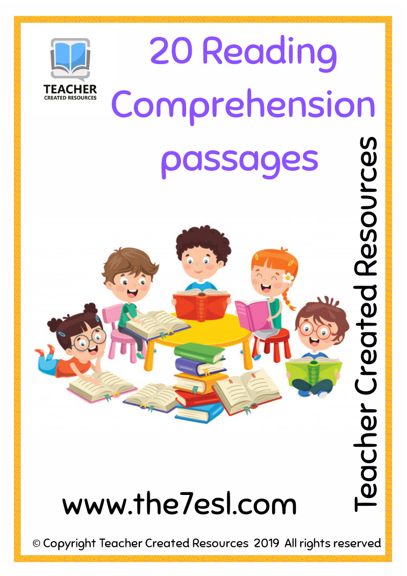 free kindergarten 20 reading comprehension passages