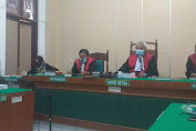 Lanjutan Persidangan Ketua Dan Anggota KAMI Medan Di Pengadilan Negeri Medan Dengan Agenda Mendengarkan Kesaksian Terdakwa