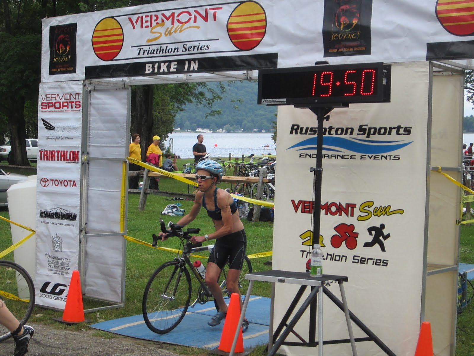 Green Mountain Lines Vermont Sports at the Vermont Sun Triathlon