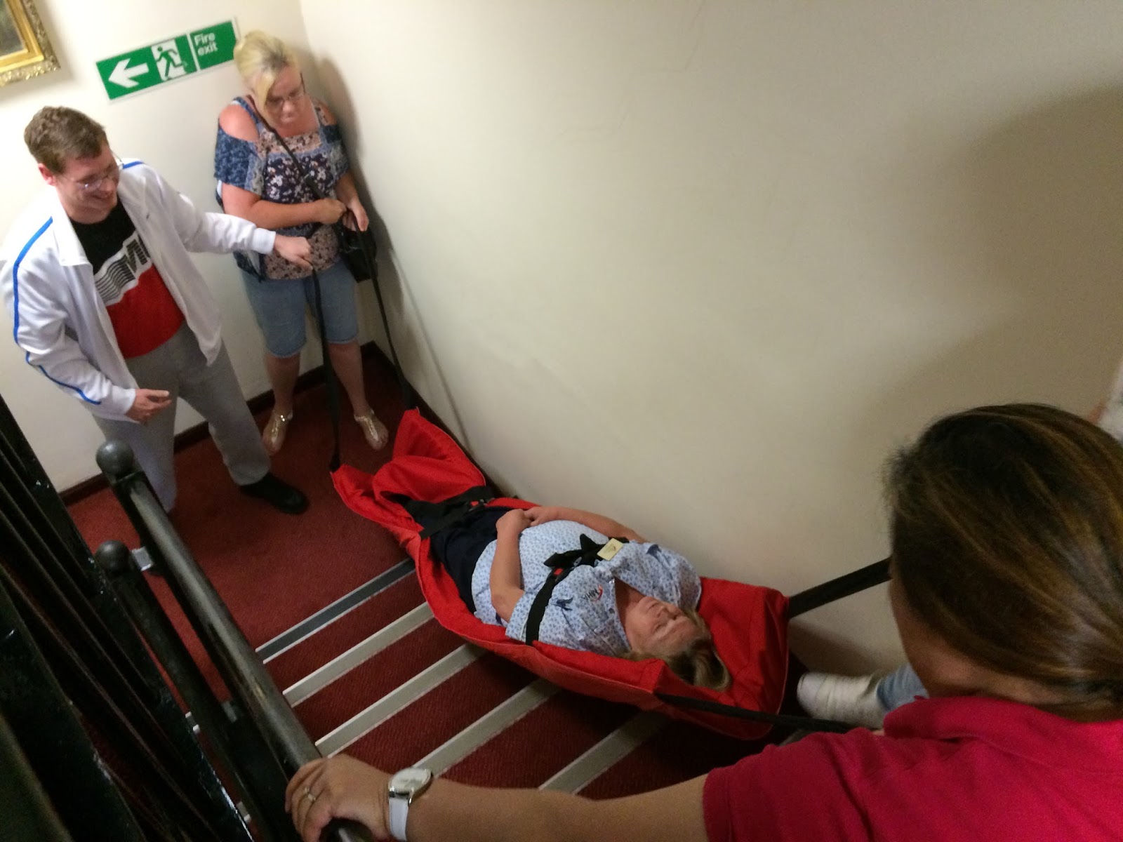 Bespoke Horizontal and Vertical Fire Evacuation Training Utilizing