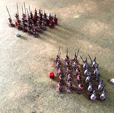 Blood and Spectacles: Battle Report: Wars of the Republic- Romans vs  Etruscans