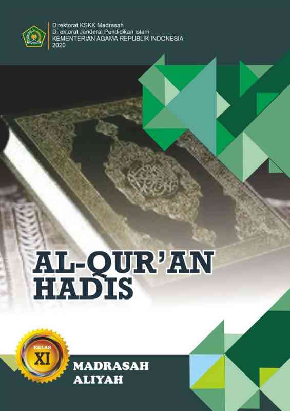 Download Buku Al Quran Hadis Ma Sesuai Kma 183 2019 idn. paperplane