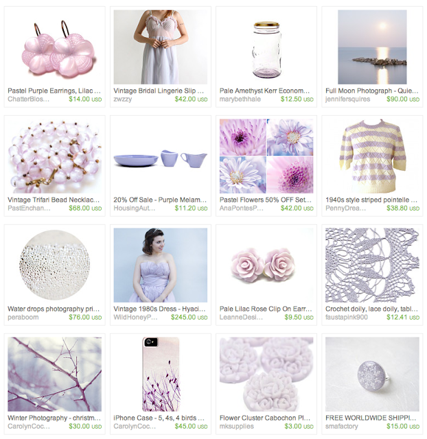 ice lilac accessories, clothes, and jewelry