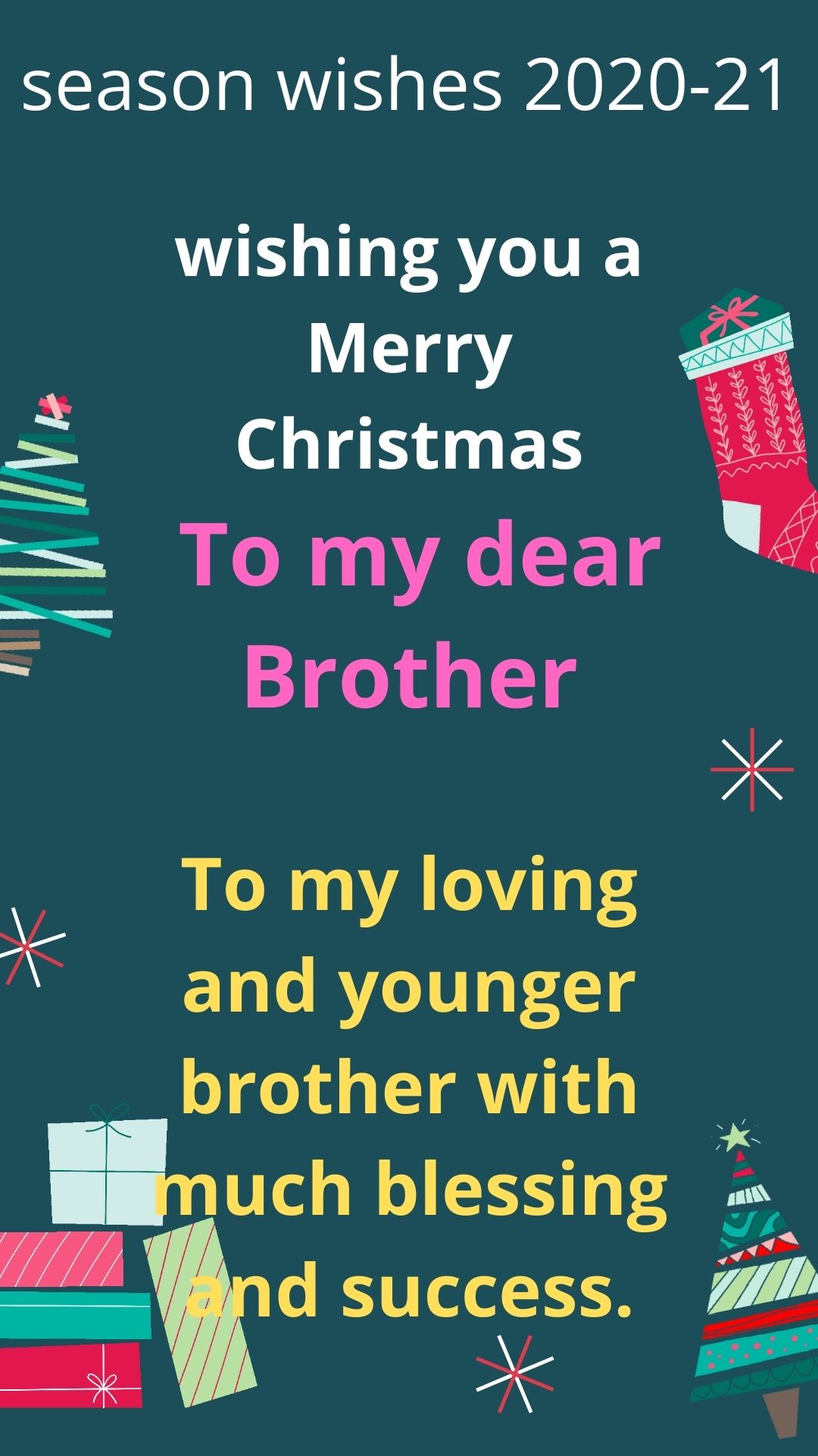 Christmas Message For Brother Christmas Wishes Quotes For Brother