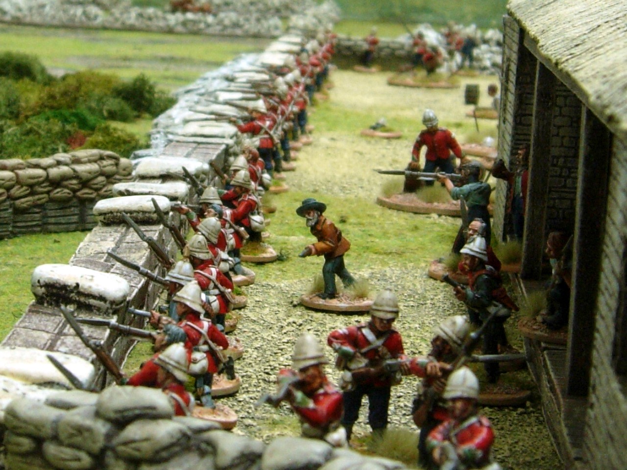Wargaming with Silver Whistle Battle of Rorke's Drift. part1. The
