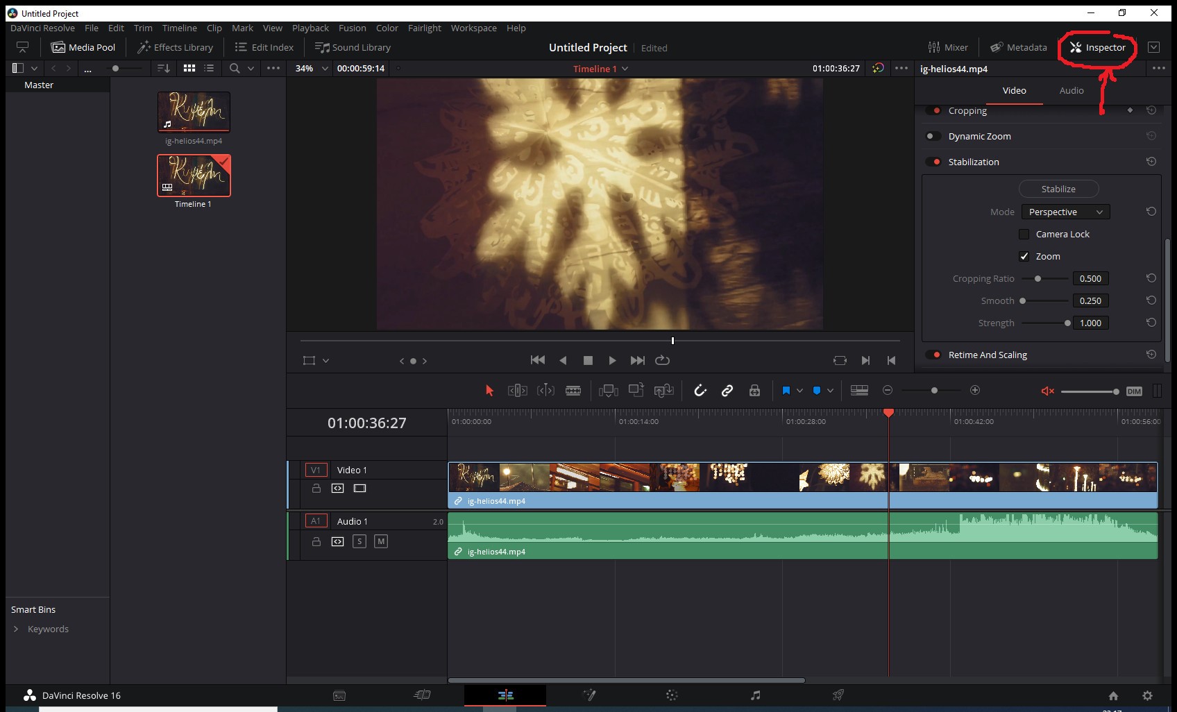 How to stabilize shaky videos using Davinci Resolve Denis Random Tech