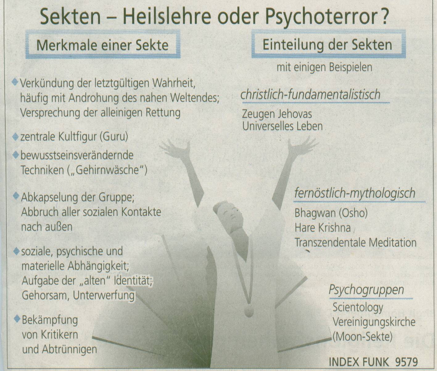 Wie Erkenne Ich Ob Jemand In Einer Sekte Ist