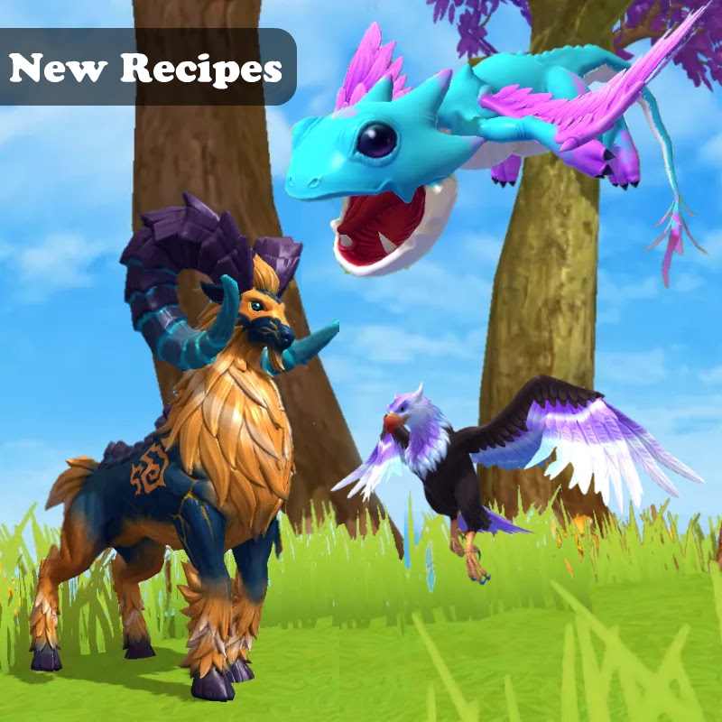 All New Pet Feed Recipes! Floating Island Creatures UtopiaOrigin