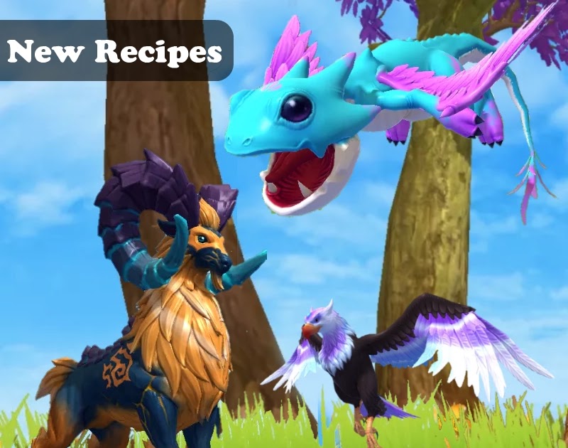 All New Pet Feed Recipes! Floating Island Creatures UtopiaOrigin