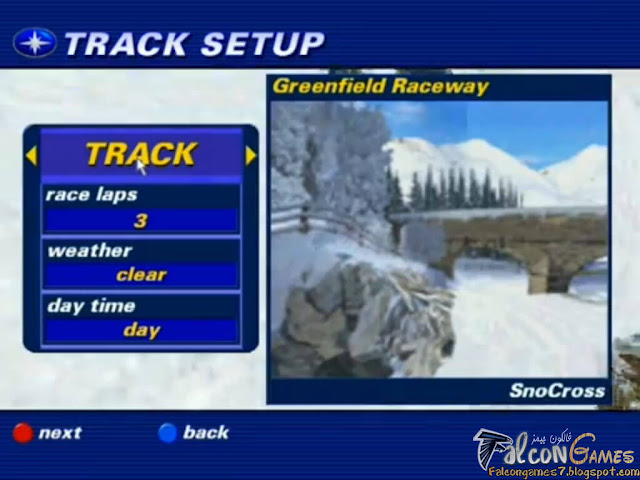 تحميل لعبة سباق موتسكلات علي الجليد Wanadoo SnowCross