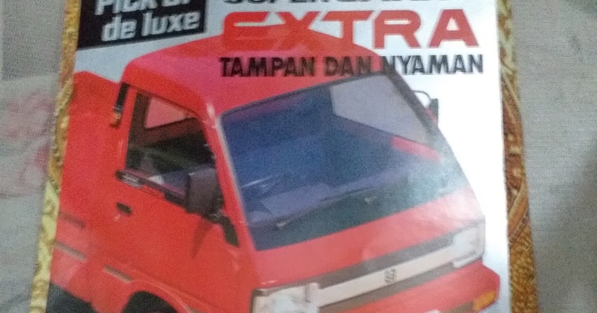 Gudang Barang Lawas 2 Brosur mobil SUZUKI SUPER CARRY