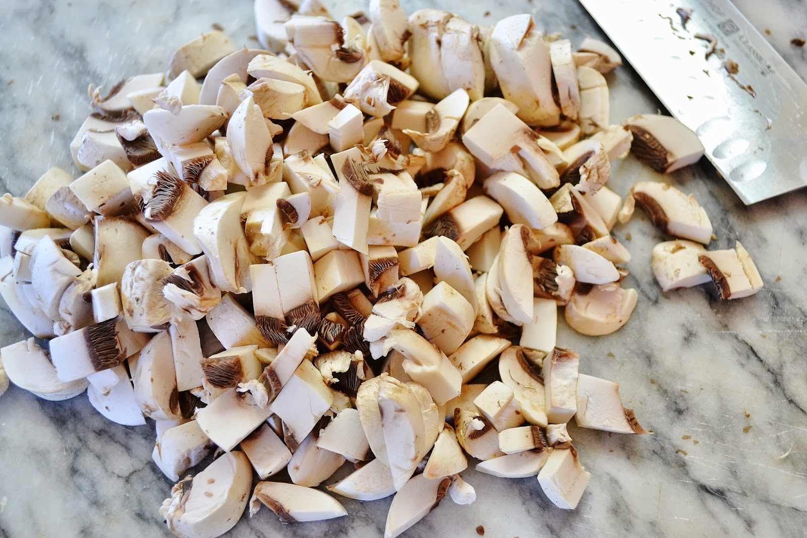 ...with a lil' twist: Tofu, Mushroom Lettuce Wraps