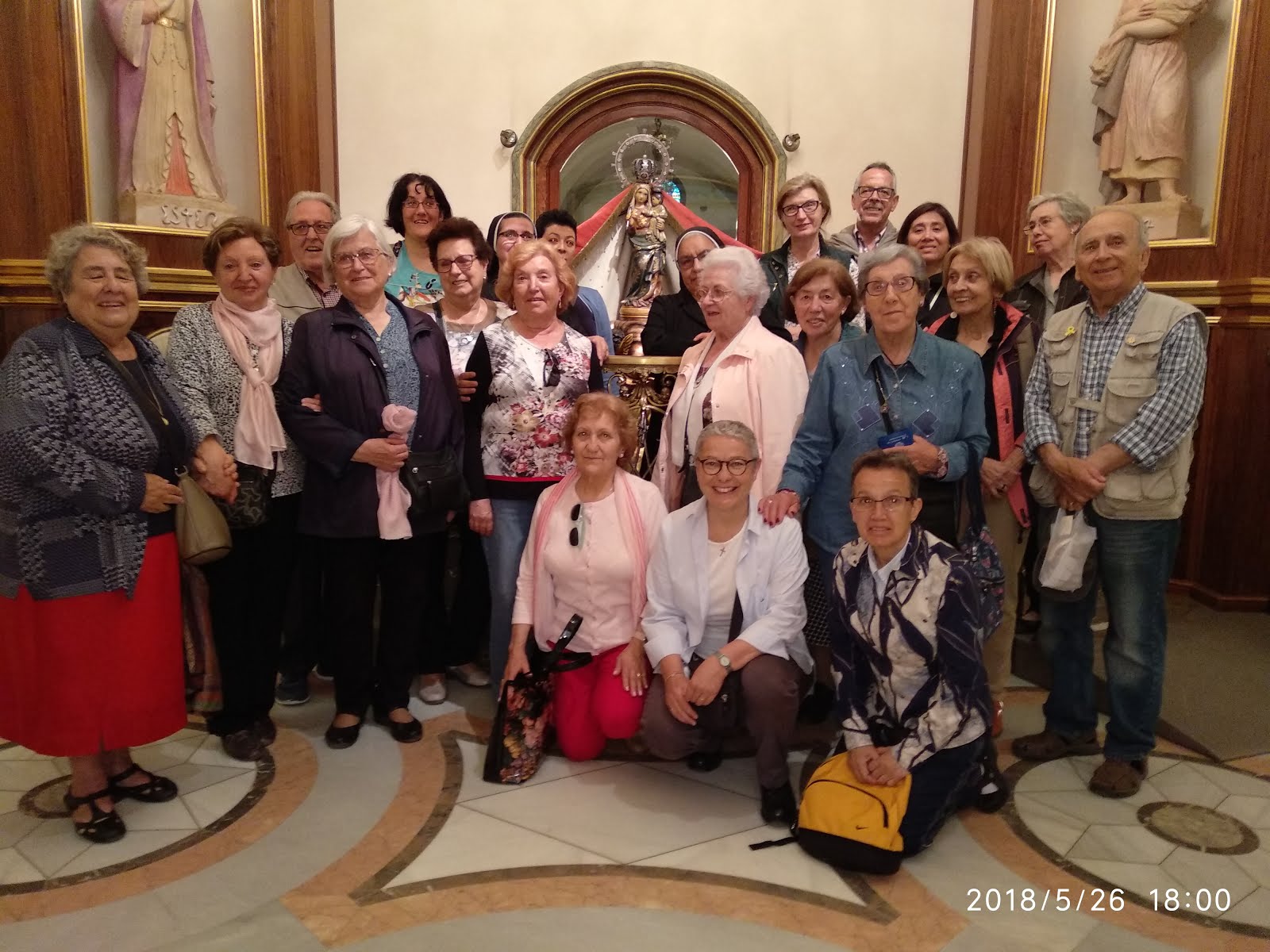 Peregrinació de l' "Associcació Sant Josep de la Muntanya" (26-5-2018)