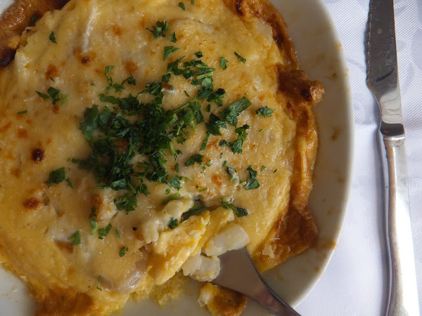 Tortilla Arnold Bennet. Una tortilla de bacalao con historia.