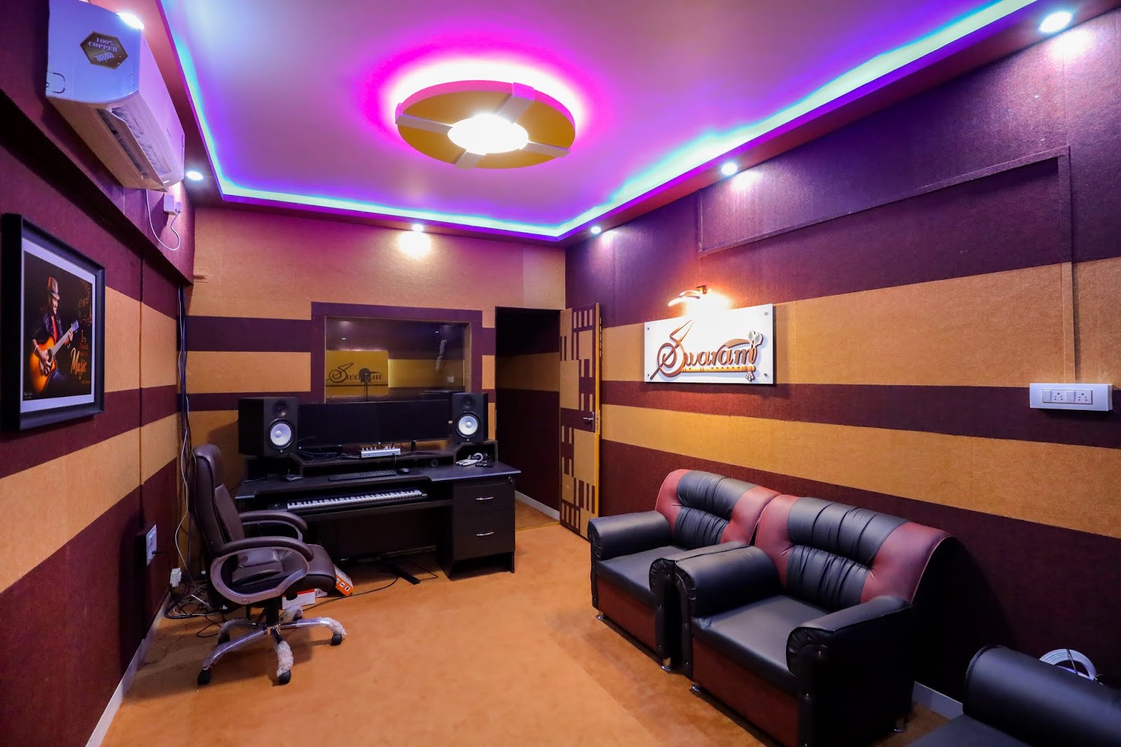 SWARAM recording and dubbing studio Udupi