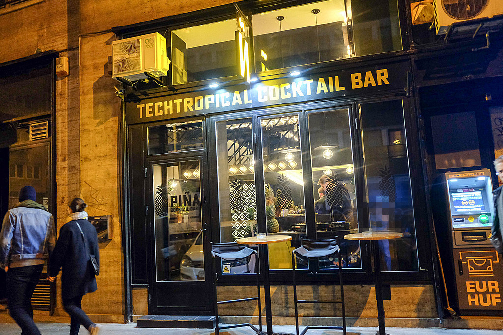 Techtropical Cocktail Bar Budapest, Hungary