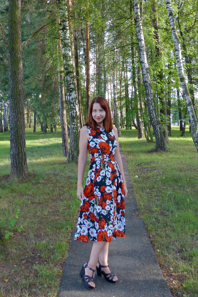 floral print summer dress