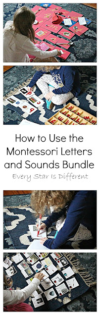 How to Use the Montessori Letters and Sounds Bundle