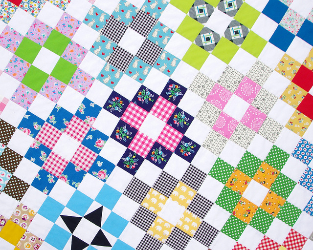 Red Pepper Quilts The Scrappy Day Trip Quilt and Quilt Pattern