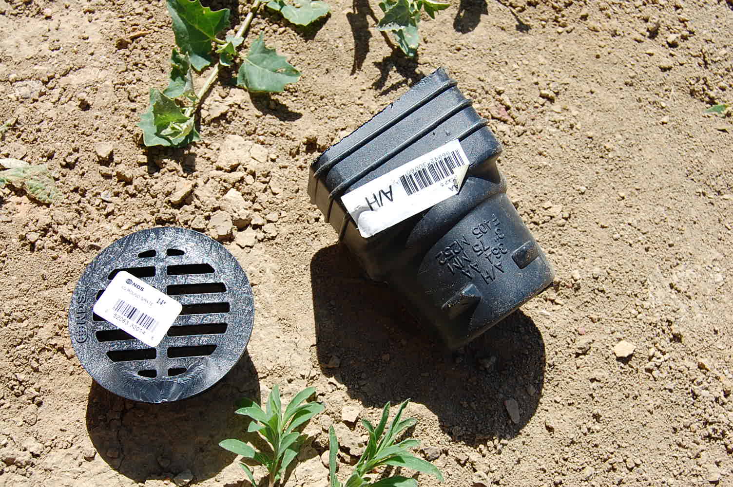 Bigib Designs + How to put downspout underground