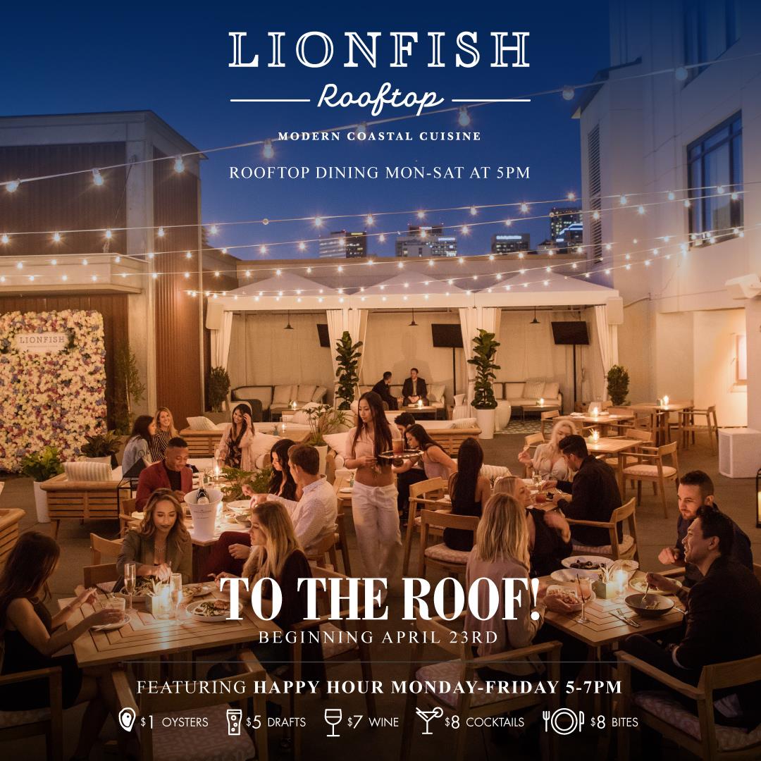 SanDiegoVille Lionfish Modern Coastal Cuisine At Downtown San Diego's