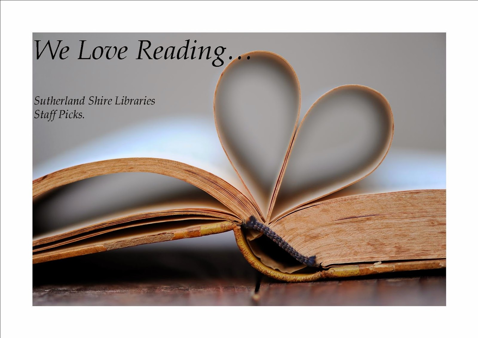 We love reading...staff picks January 2015.