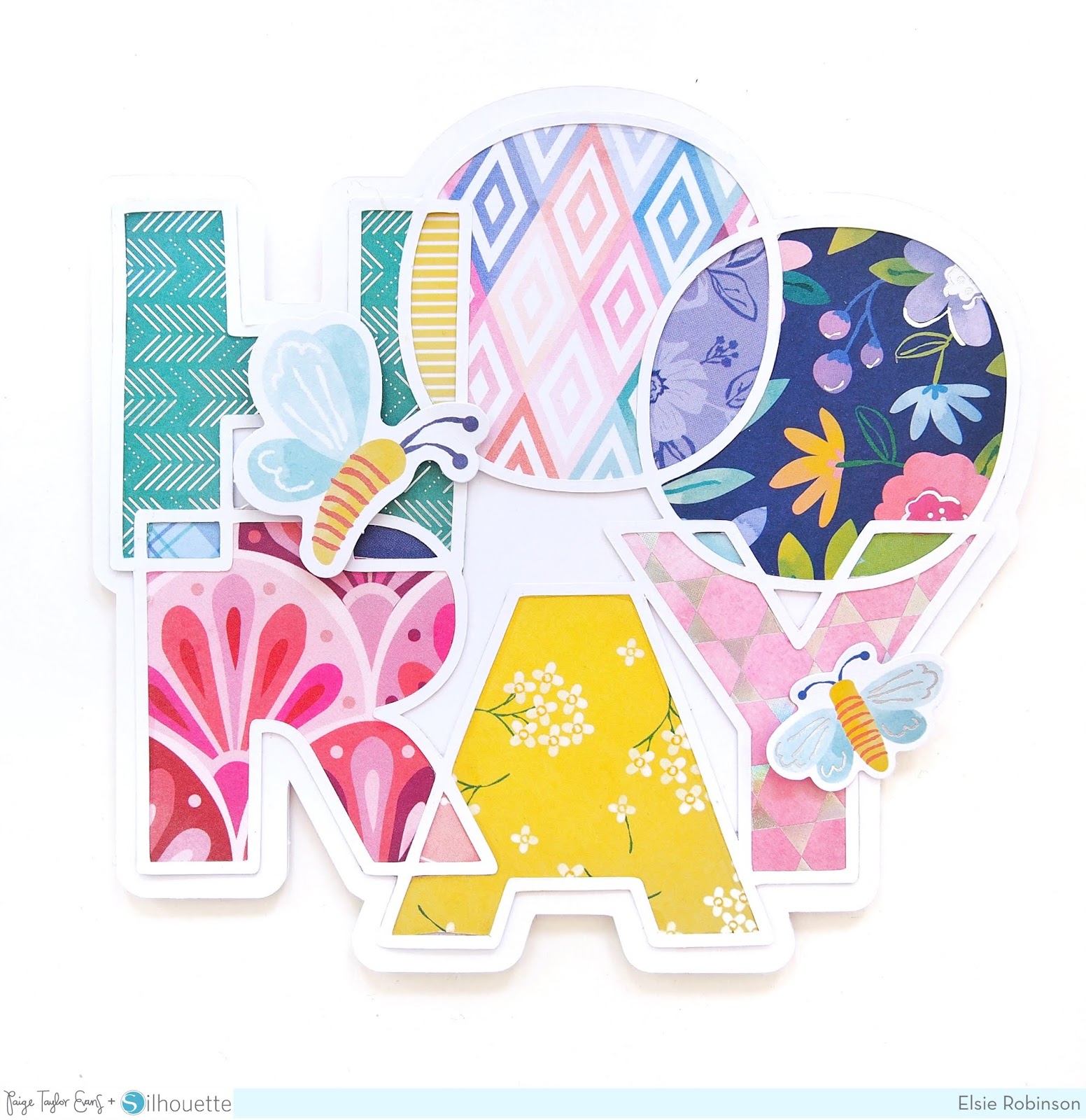 Shaped Cut File Cards by Elsie Robinson Paige Taylor Evans