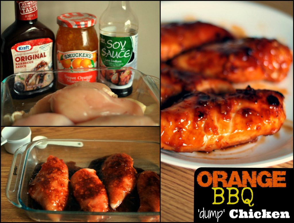 Orange BBQ Dump Chicken