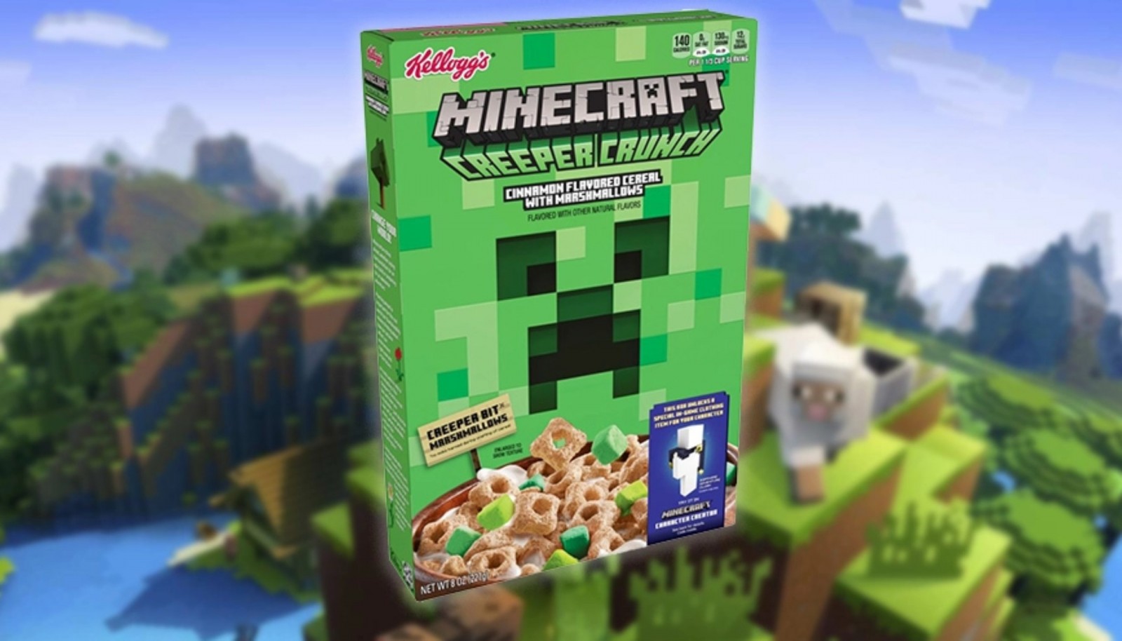 Creeper Crunch el nuevo cereal de Minecraft No Soy Gamer