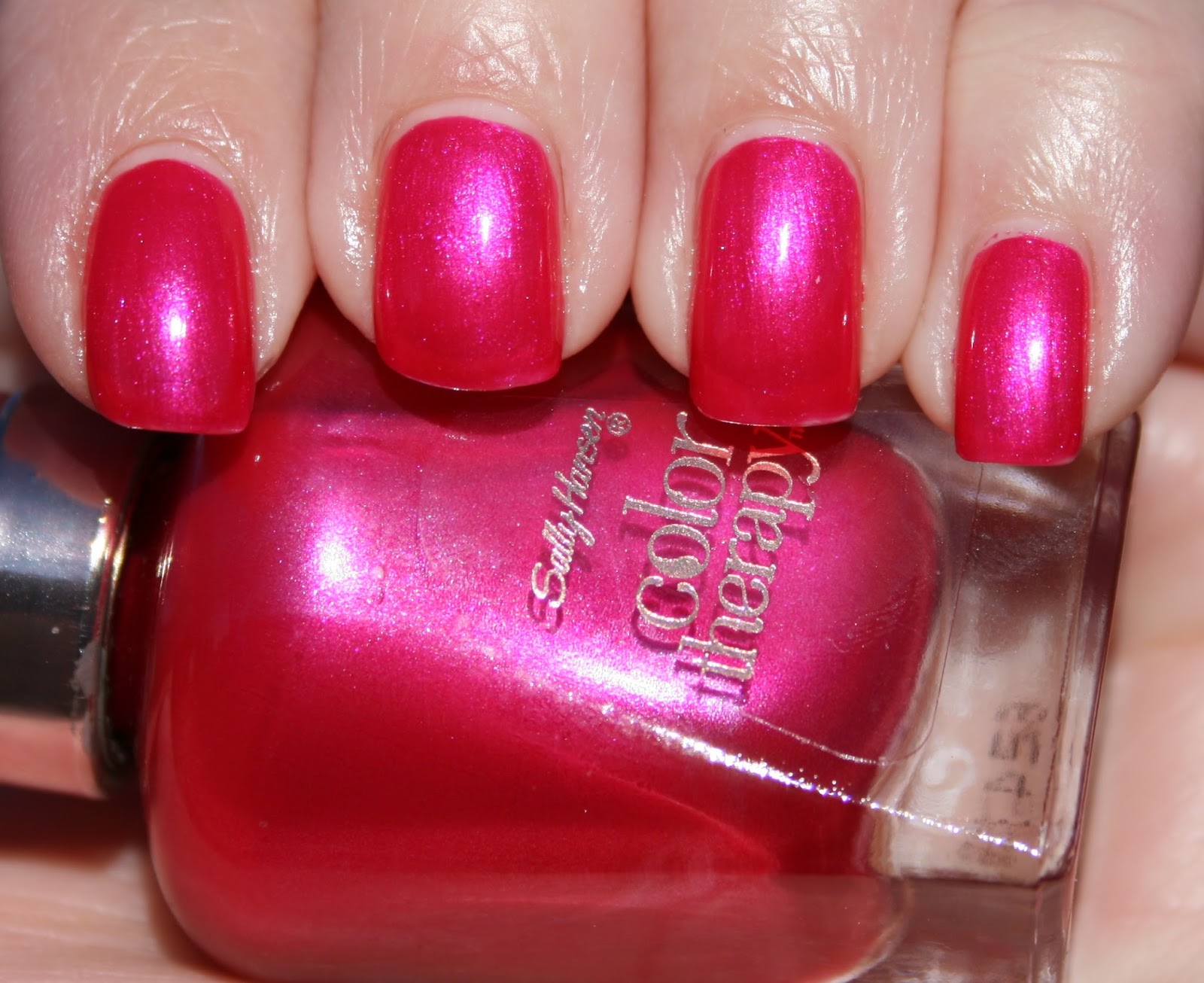 4. Sally Hansen Color Therapy Nail Polish - Rosy Quartz - wide 8