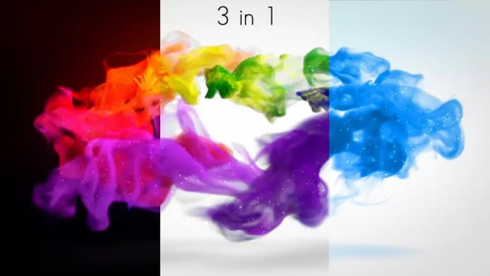 قالب جديد افترافكت Videohive - Colorful Smoke Logo Reveal II 20010100