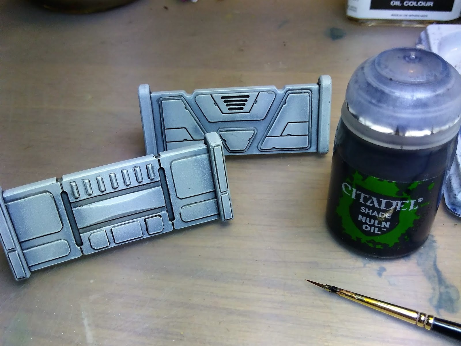 The Legion Outpost Battleworn painting tutorial (Barricades)