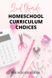 2nd Grade Homeschool Curriculum - TheDailyAprilnAva