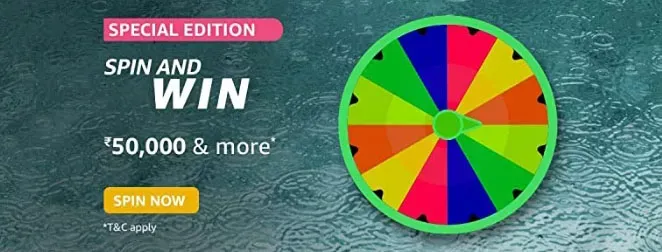 Amazon Special Edition Spin and Win